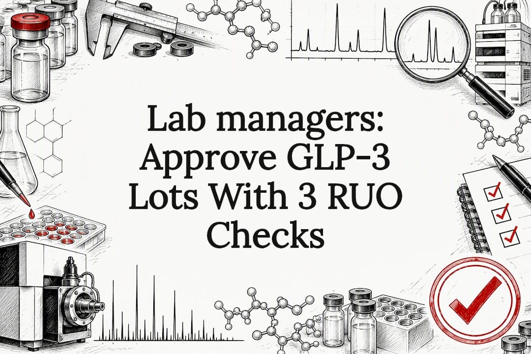 Decorative GLP-3 lot approval title card
