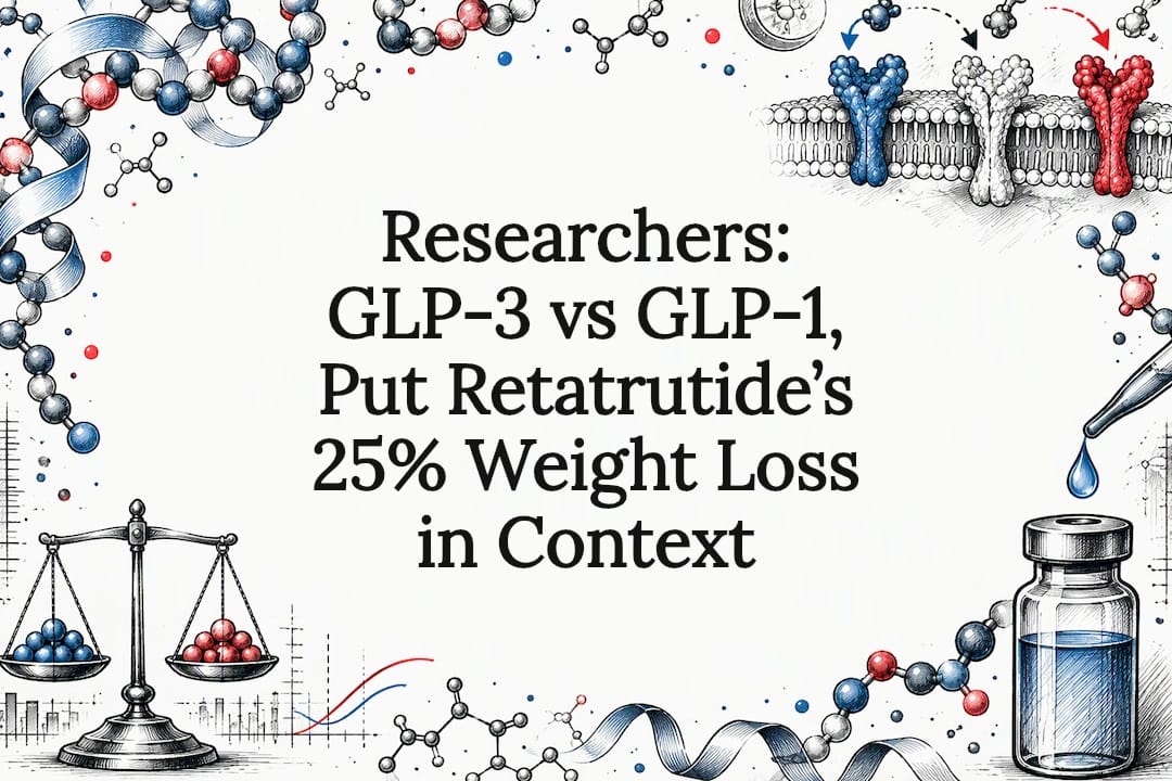 Retatrutide and GLP-3 research title card
