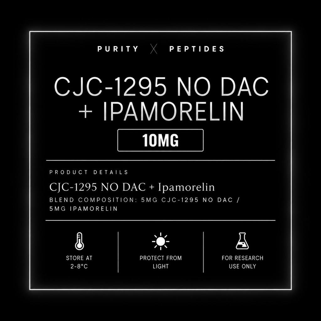 CJC No DAC and Ipamorelin Information Card