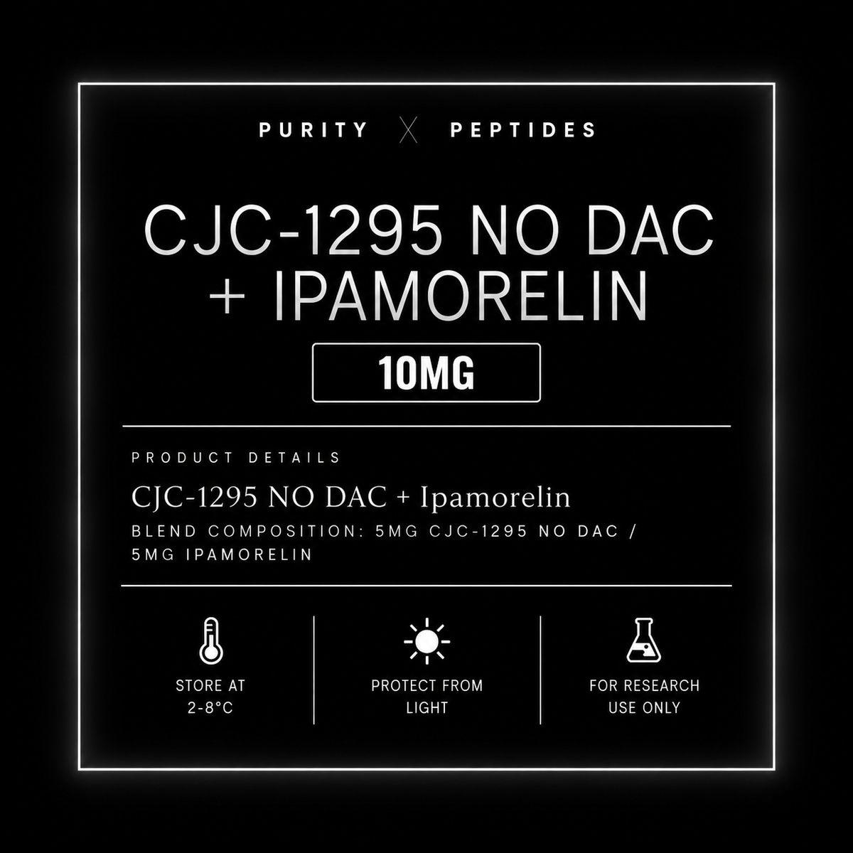 CJC No DAC and Ipamorelin Information Card