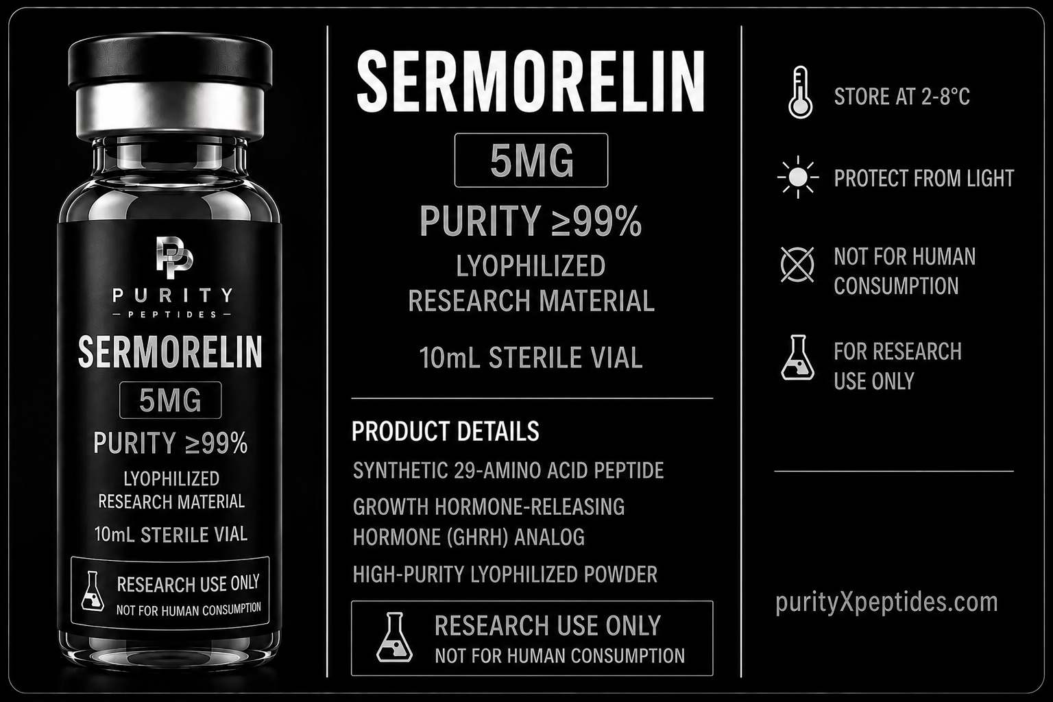 Sermorelin 5mg