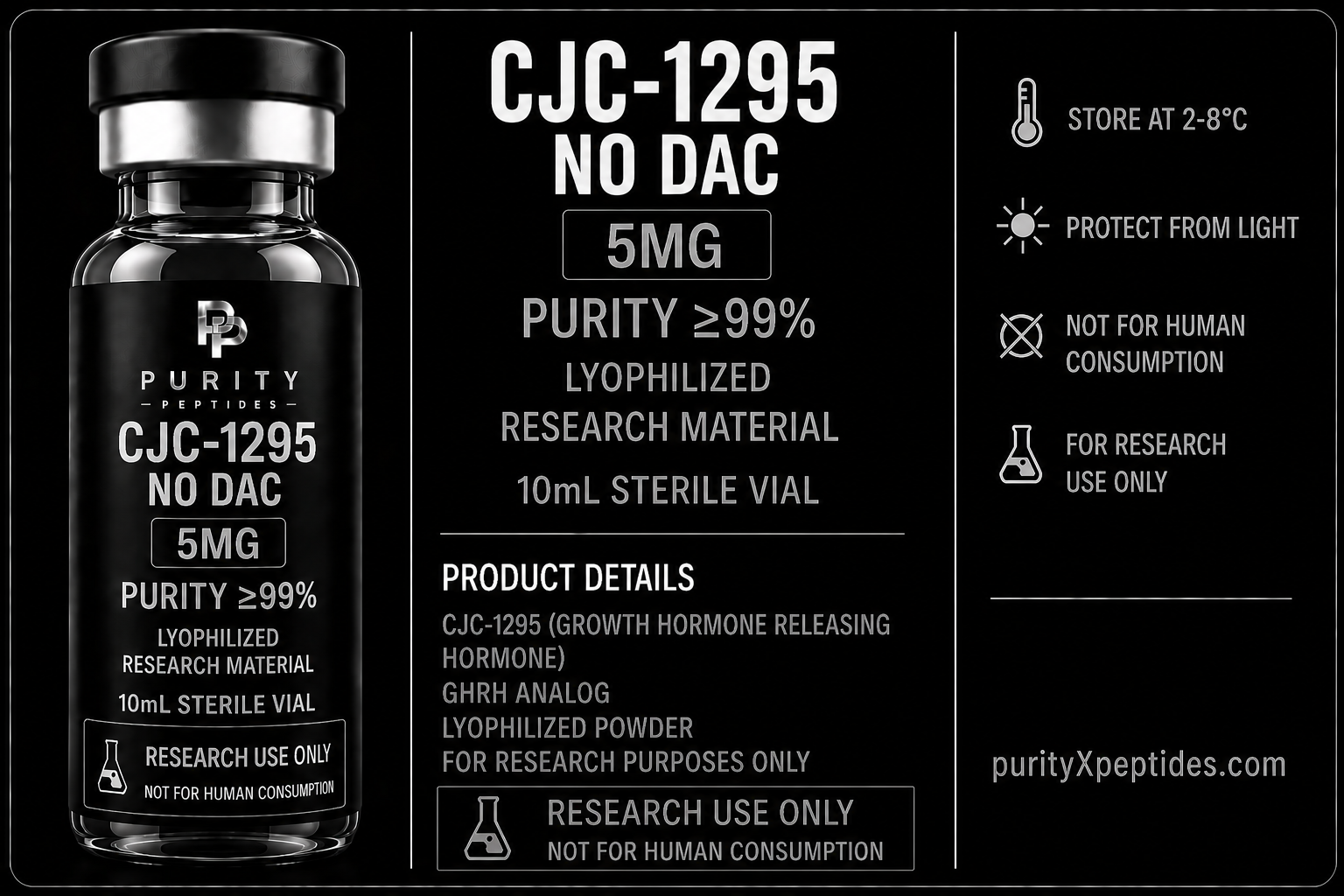 CJC-1295 No DAC 5mg