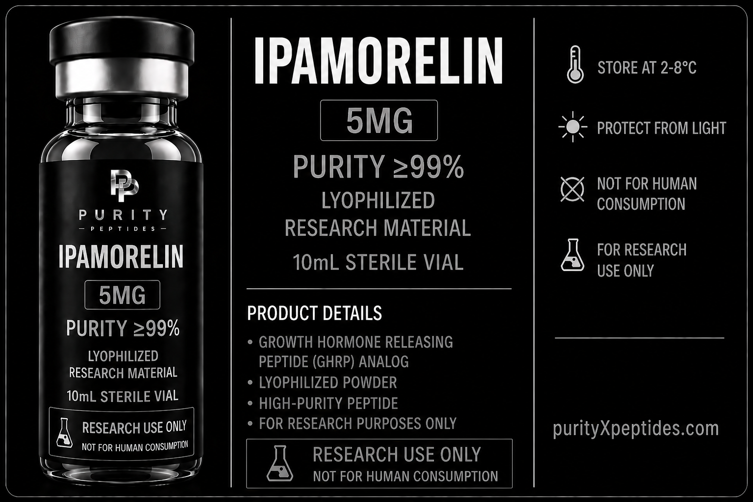 Ipamorelin 5mg