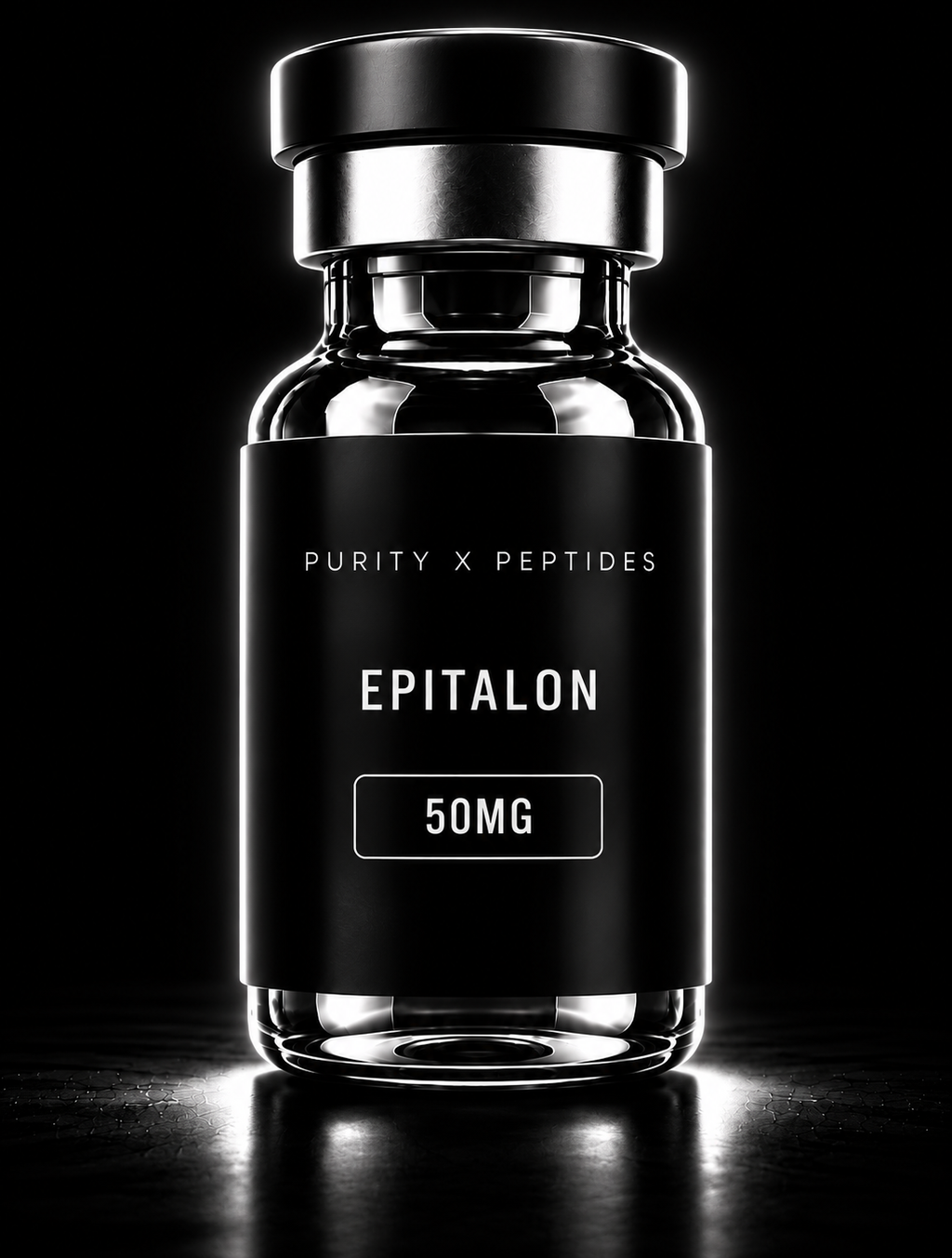Epitalon 50 mg research peptide vial – Purity X Peptides