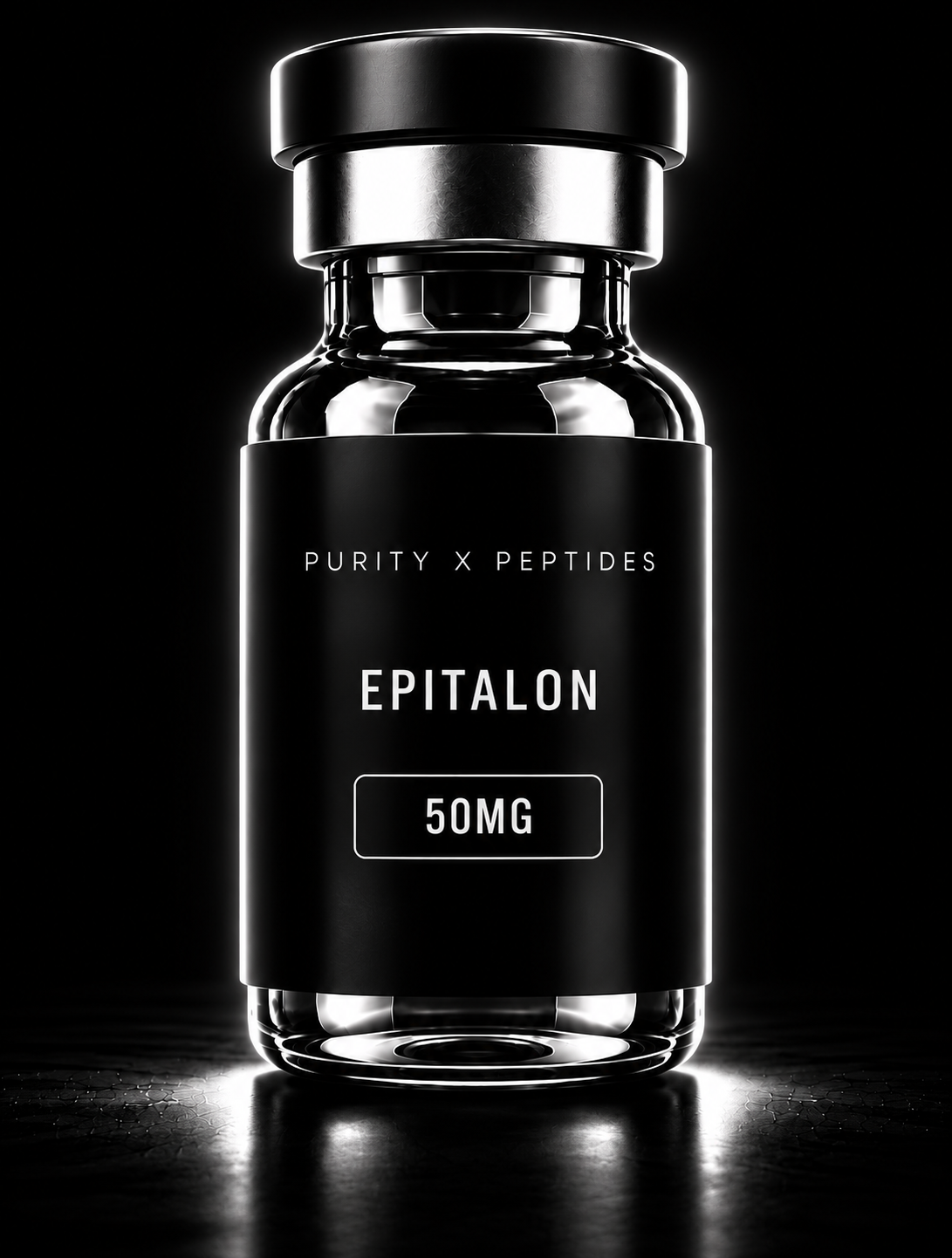 Epitalon 50 mg research peptide vial – Purity X Peptides